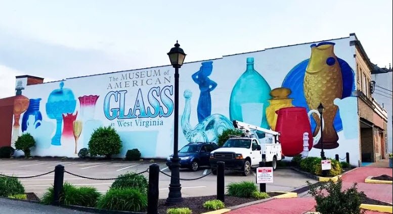 The Museum Of American Glass in West Virginia, West Virginia, USA